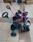 Kids Tricycle with Pushrod - 2