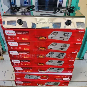 Ramtons RG/544 2-Burner Stainless Steel Gas Cooker
