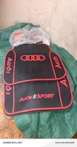5pc Heavy Duty Audi Floor Mats na Red Trim & Logo - 2