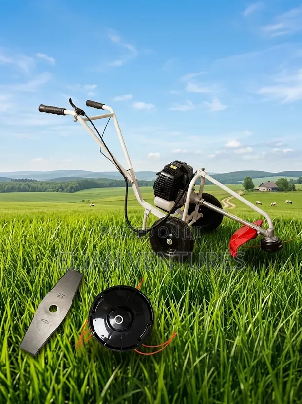 Unique Four-Stroke Wheel Powered Brush Cutter - 1