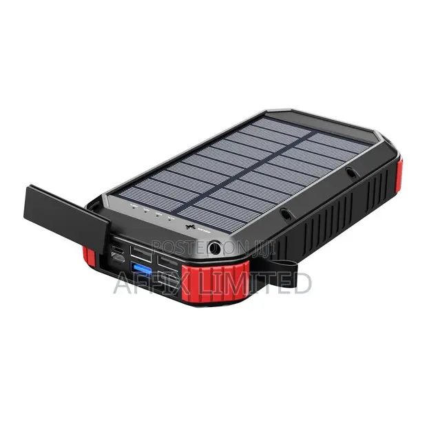 30000mAh Solar Power Bank na Wireless Charging - 1