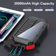 30000mAh Solar Power Bank na Wireless Charging - 2