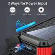 30000mAh Solar Power Bank na Wireless Charging - 4