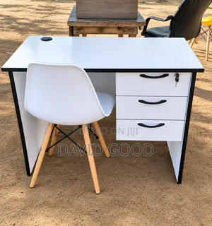 Modern Eames Style Office Chair and Desk Set