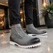 Louis Vuitton Grey Suede Boots - 2