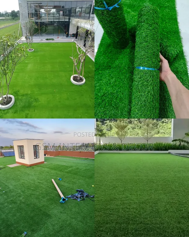 Artificial Green Grass Carpets for Rooftop/Frontyard - 1