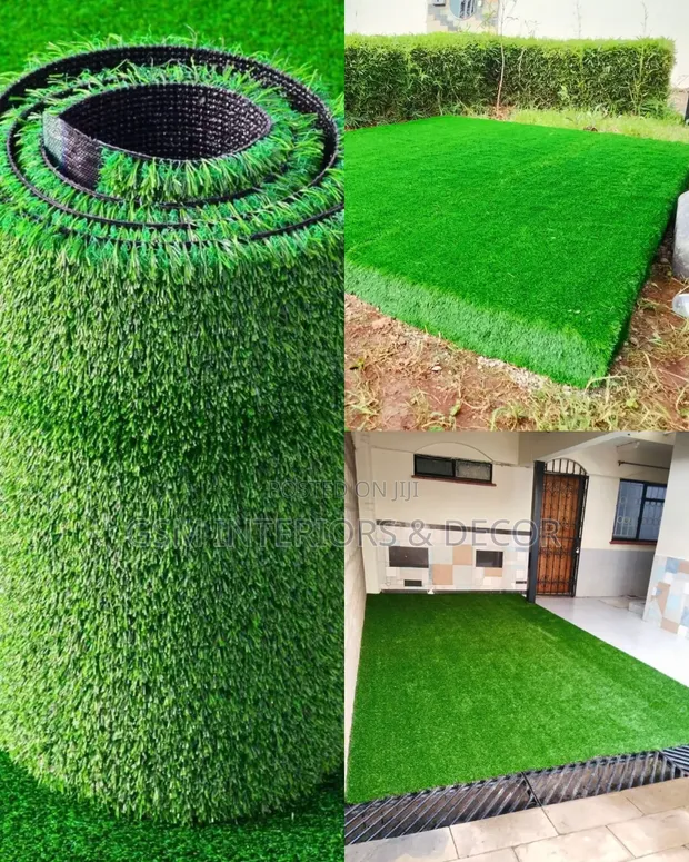 Artificial Grass Carpet ya Kijani - 10mm hadi 40mm - 1