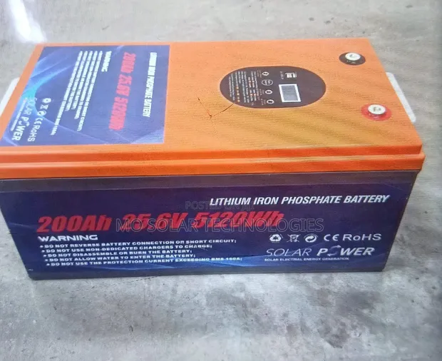 200Ah 25.6V Lithium Iron Phosphate Battery - 1