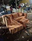 Bubble Sofa 5 Seater Brown Sectional Sofa - 1