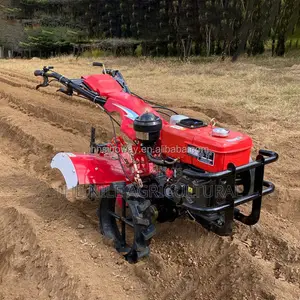 New Walk-Behind Power Tiller Farm Cultivator Tractor