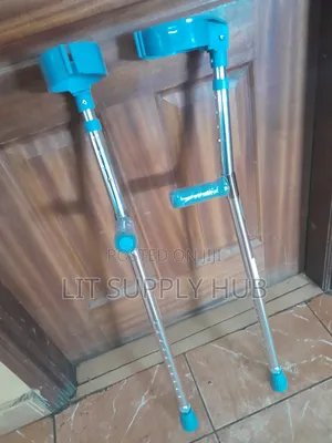 Pair of Adjustable Elbow Crutches