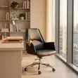 Mid-Back Executive Butterfly Office Leather Chair - 5