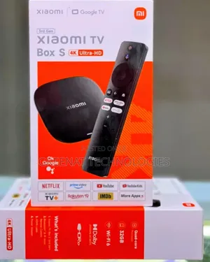 Xiaomi TV Box S Kizazi cha 3 4K Ultra HD, WiFi 6, Dolby Atmos