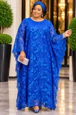 Luxury Lace Kaftan - White - 4