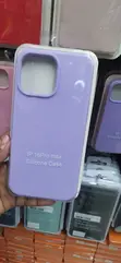 Light Purple Silicone Case for Apple iPhone 16 Pro Max - 1