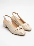 Women's Slingback Shoes - Various Colors - 1