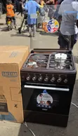 Solstar 60x60 Cooker ya Kusimama - 3 Gas + 1 Umeme - 2