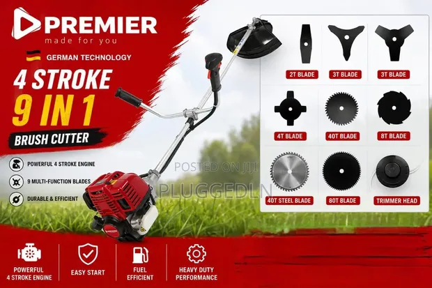 Premier 9-in-1 4-Stroke Brush Cutter - 1