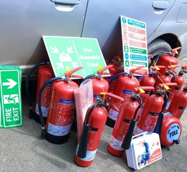 4kg Dry Powder Fire Extinguisher - 1