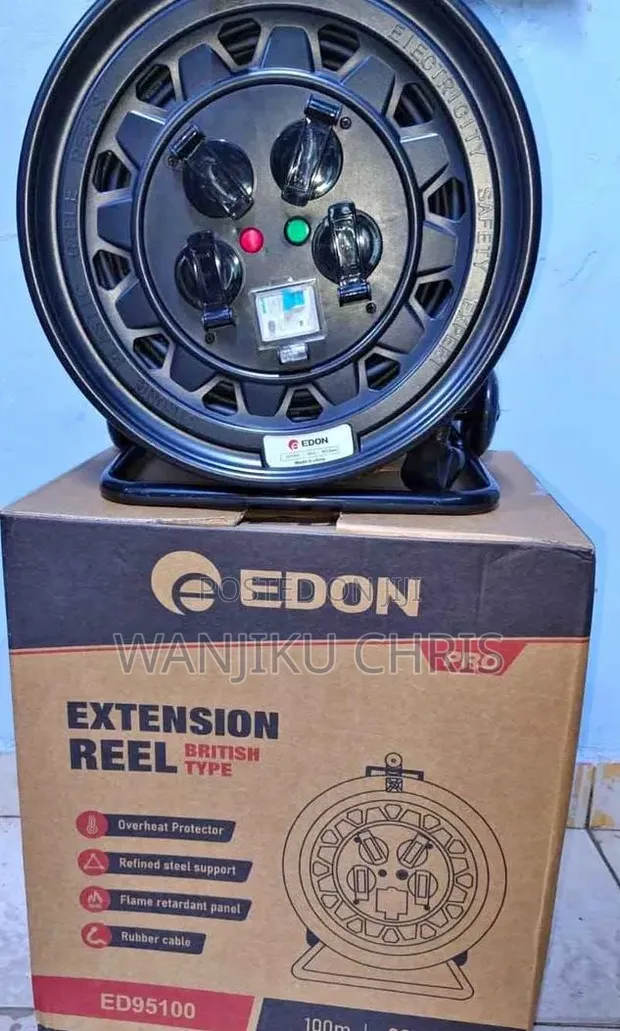 Edon Pro Extension Reel Cable 2.5mm x 100m - 1