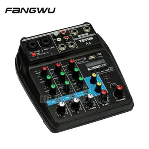 Mixer/Interface ya Sauti Nyeusi Mpya Kabisa