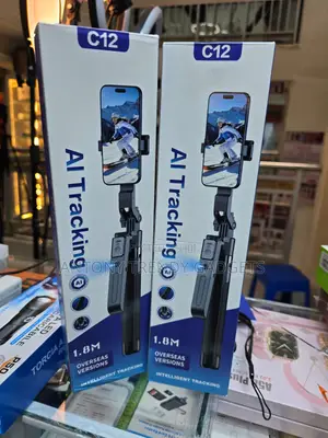 C12 Automatic 360° Face Tracking Phone Tripod Stand
