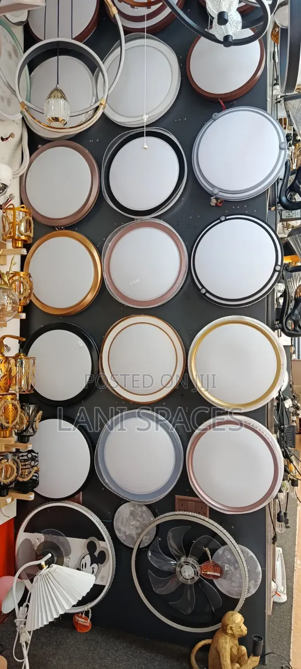 Full Moon Tri-Color Ceiling Lights - 1
