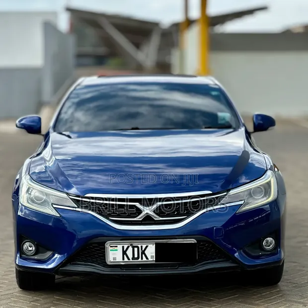 Toyota Mark X 2015 Blue - 1