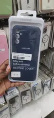 Samsung Galaxy A14 Cover ya Silicone - Navy Blue - 1