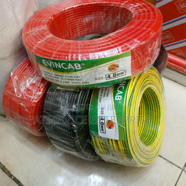 Flame-Retardant 4.0mm Single Core Cable - 1