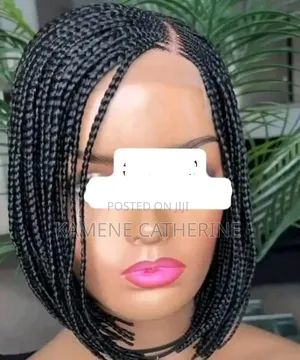 Closure Braided Bob Wig