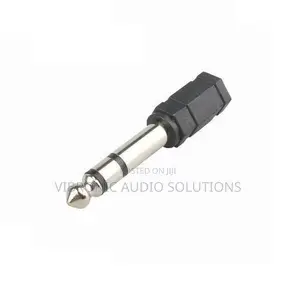 6.35mm (1/4") Male to 3.5mm Female Audio Adapter