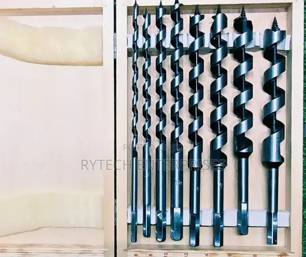 8pcs Wood Auger Bits Set 6mm-20mm - 1