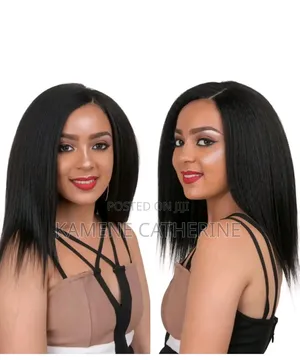 Closure Straight Wig - High Quality