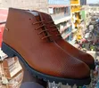 Clarks Men's Leather Brown Boots - 1
