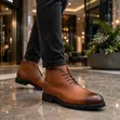 Clarks Men's Leather Brown Boots - 2