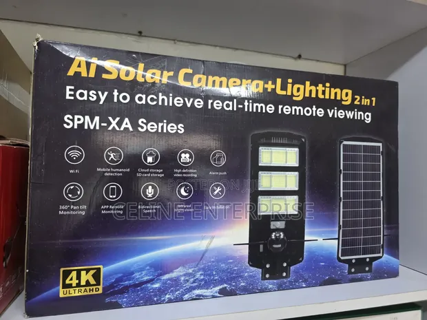 450W 4K Solar Camera - 1