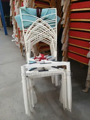 Chameleon Event Chair - White Metal Frame