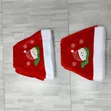 Kofia ya Santa ya Krismasi Njema yenye Picha za Theluji - 1