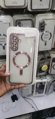 Kifaa cha Rose Gold Clear MagSafe kwa Samsung Galaxy A26 - 1