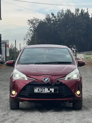 Toyota Vitz Hybrid 2019 Maroon
