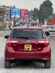 Toyota Vitz Hybrid 2019 Maroon - 3