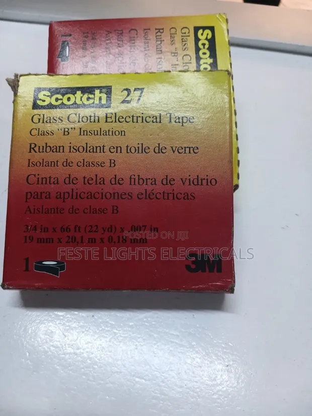 Scotch 27 Glass Cloth Electrical Tape - 1