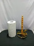 Gold Butterfly & Floral Countertop Paper Towel Holder - 2