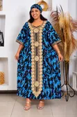 Embroidery Free Ankara Dress - Long & Short - 2