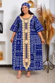 Embroidery Free Ankara Dress - Long & Short - 4