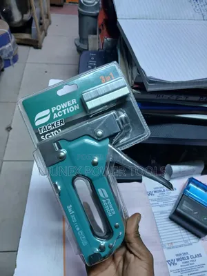 Power Action 3-in-1 Heavy-Duty Staple Gun (SGT01)
