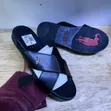 Polo Open Shoes - White & Black - 2