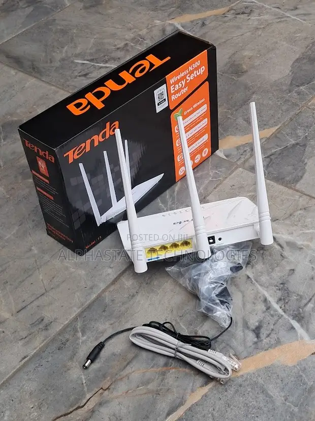 Tenda F3 Wireless WiFi Router - 1