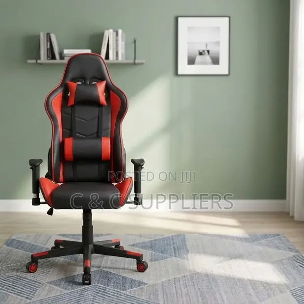 Adjustable Leather Gaming/Study Chair - 1